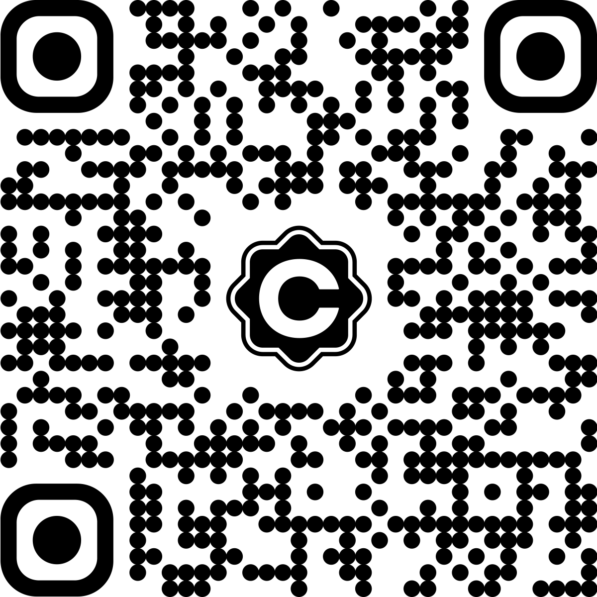 QR code naar demo aanvraag van CaterAssist